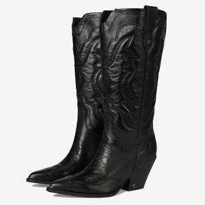 Sam Edelman - Jame Black Cowboy Boot